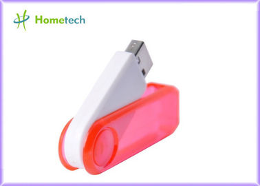 Varas plásticas transparentes de USB da torção, movimentação do flash de 2GB micro USB