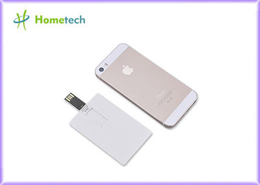 Pena do plástico da movimentação 8GB USB 2,0 do flash do Usb do cartão de crédito da cópia de cor completa personalizada