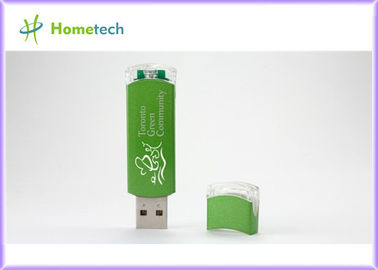 Movimentação plástica 2,0 do flash do OEM USB com a movimentação instantânea cifrada personalizada
