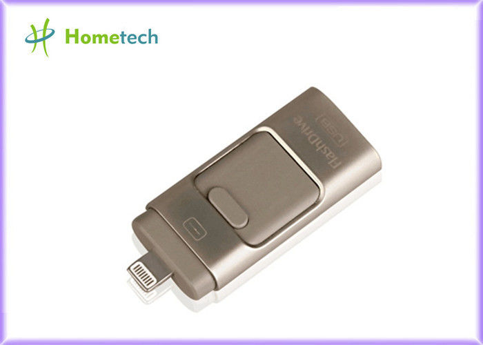 Armazenamento 3 de USB do telefone celular em 1 leitor de cartão da Multi-função OTG de Pendrive do U-disco para iOS do iPhone &amp; Samsung Android