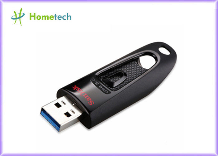 Movimentação instantânea 64gb de 100% SanDisk CZ48 USB 3,0 originais com proteção de senha, cor preta