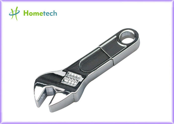 Movimentações do polegar do metal da ferramenta da chave, vara feita sob encomenda da memória de USB do armazenamento para o presente