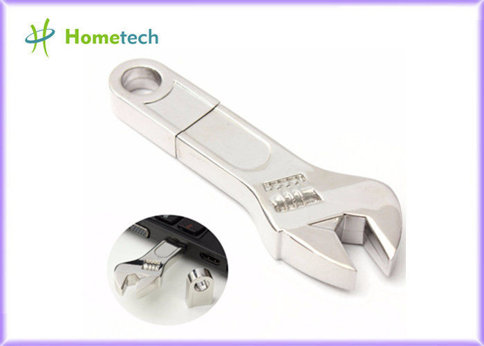 Movimentação do flash do Usb do Portable da chave inglesa da ferramenta do metal da chave mini para relativo à promoção