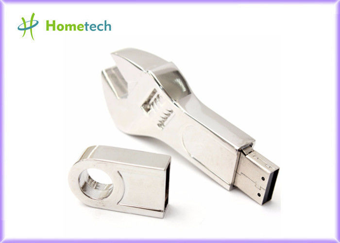 Movimentação do flash do Usb do Portable da chave inglesa da ferramenta do metal da chave mini para relativo à promoção