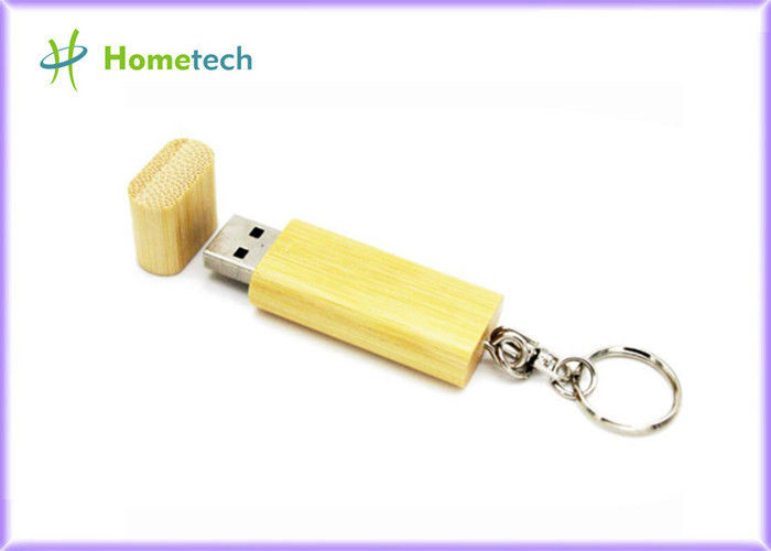 A movimentação de madeira Pendrive da pena da movimentação 64GB 32GB do flash de Keychain USB especializou a vara da memória do logotipo/usb