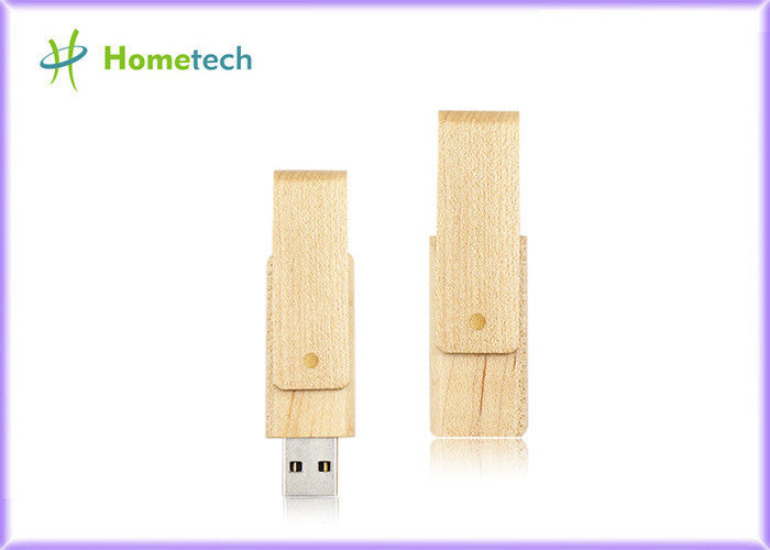 O LOGOTIPO personalizou a movimentação de madeira 16MB do flash de USB/a velocidade 8GB/16GB leitura de S