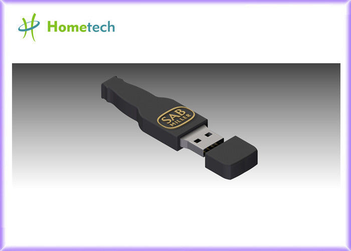 32GB personalizou acessórios de computador feitos sob encomenda da vara 2,0 da memória do usb da cerveja da movimentação do flash de USB/SABMILLER