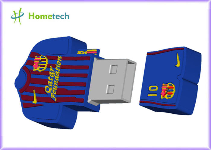 Movimentação personalizada do flash de USB do pólo da memória 2GB 4GB 8GB 16GB Barcelona Messi de USB