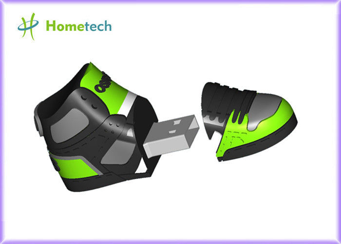a sapata personalizada 4GB do esporte deu forma movimentação da pena de USB às sapatas da movimentação/esporte do flash de USB