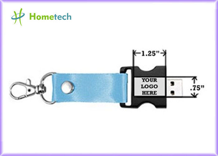 Metal USB 3,0 movimentações com de madeira, movimentação do flash de USB da correia do flash de Keychain