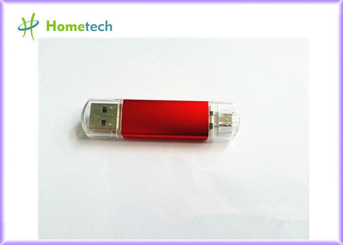 Micro movimentação alaranjada do flash de USB do telefone móvel/movimentação instantânea externo
