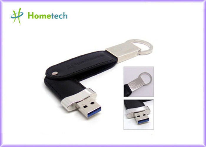 disco instantâneo USB curto de USB do couro 32GB 2,0 varas da movimentação da pena da memória Flash