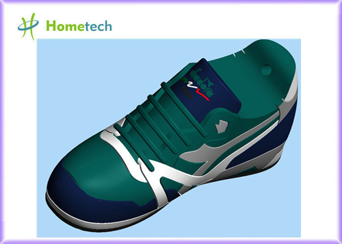 A transferência de arquivos personalizada sapatilha da movimentação do flash de USB, flash personalizado conduz sapatas do esporte exterior