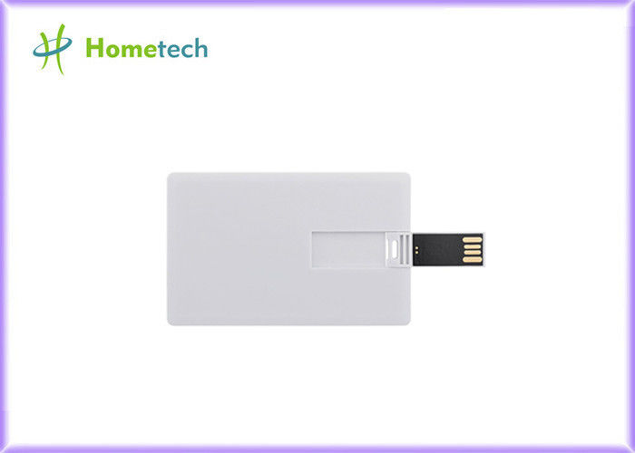 Pena do plástico da movimentação 8GB USB 2,0 do flash do Usb do cartão de crédito da cópia de cor completa personalizada