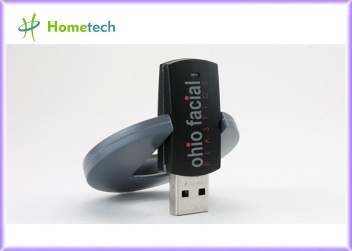 Da movimentação plástica do flash de USB da tira forma circular 1GB 2GB 4GB para o estudante