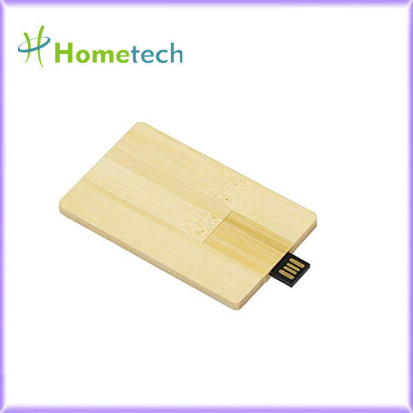 Movimentação de madeira de bambu do flash de USB do cartão de 8-16MB/S 32GB