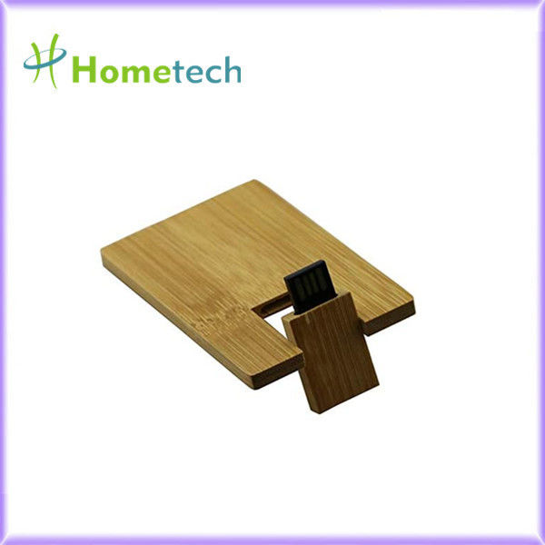 Movimentação instantânea de madeira de bambu carbonizada Logo Engraved Wooden USB do cartão 16GB USB 64 GB de movimentação instantânea de 2tb