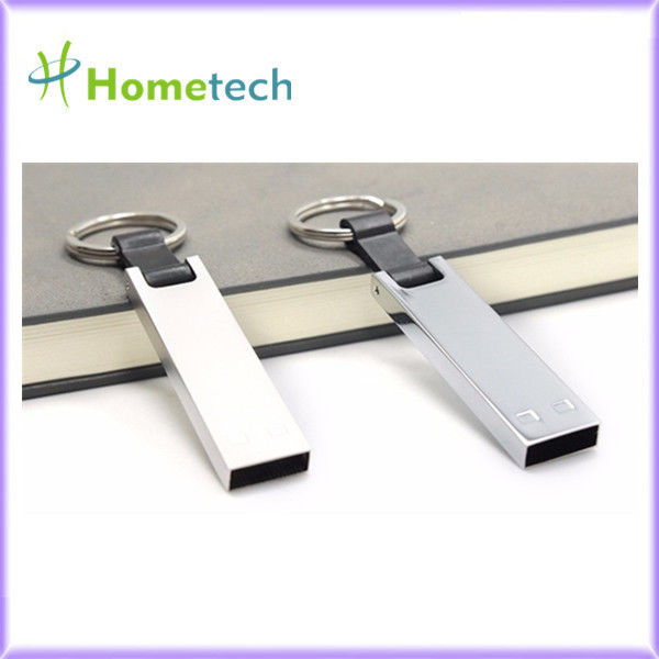 Movimentação instantânea impermeável de alta velocidade de USB 64 vara da memória de USB do metal do FCC 15MB/S do polegar 128GB do GB com Keyholder