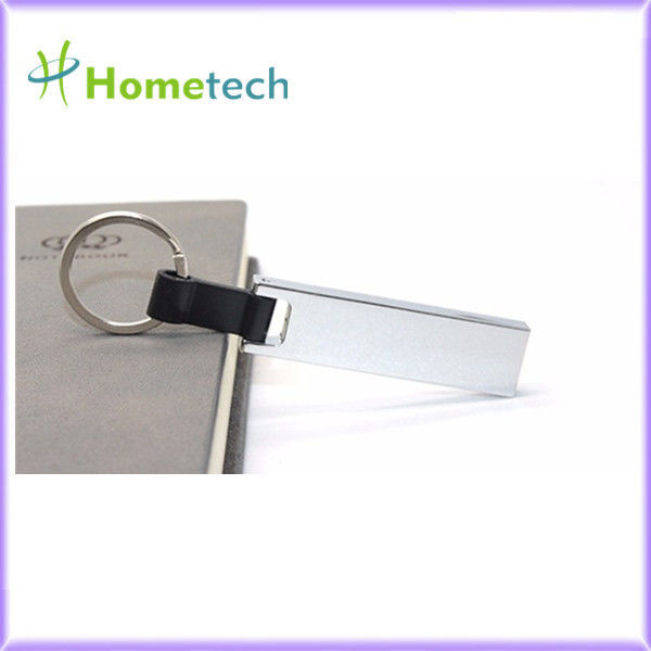 Movimentação instantânea impermeável de alta velocidade de USB 64 vara da memória de USB do metal do FCC 15MB/S do polegar 128GB do GB com Keyholder