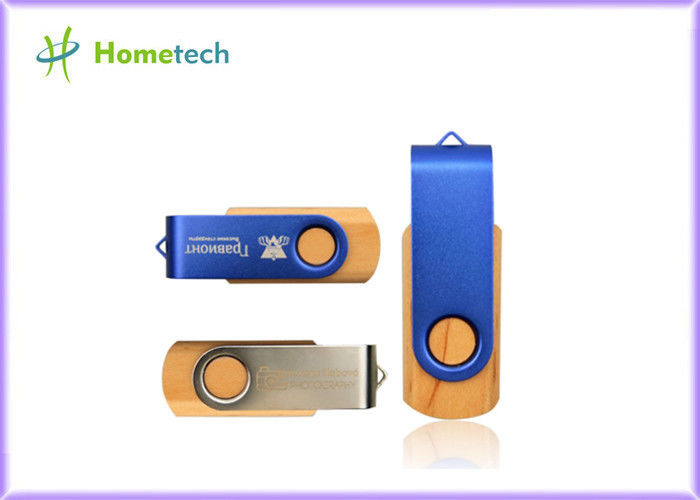 Torção de dobramento USB de madeira Pen Drive 2,0 3,0 giro de 1 GB 4 GB 8GB 16GB 32GB