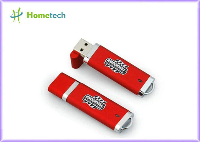 Vermelho plástico da movimentação do flash de USB do retângulo durável com Windows 98