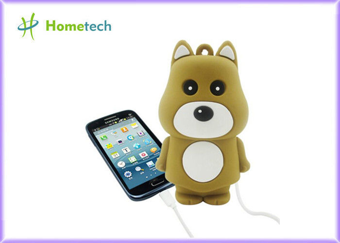 Mini forma à moda recarregável bonito do urso de Powerbank para o telefone móvel