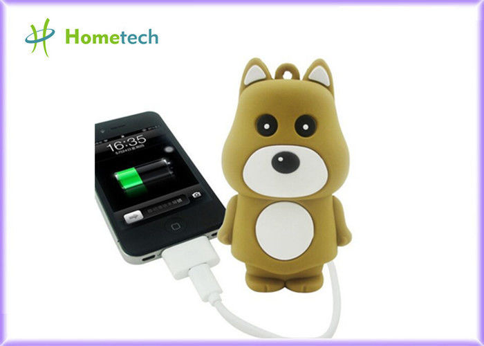 Mini forma à moda recarregável bonito do urso de Powerbank para o telefone móvel