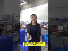 Nossa equipe do QC testa diligently cada placa do PWB, assegurando o controle de qualidade!