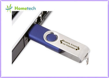 O flash de USB da torção de USB 2,0 conduz varas plásticas de USB do giro do disco da vara U da memória das movimentações da pena