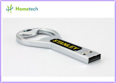 Pena 1GB da movimentação do flash de USB das movimentações do polegar do metal do abridor de garrafa de USB - 64GB para o escritório