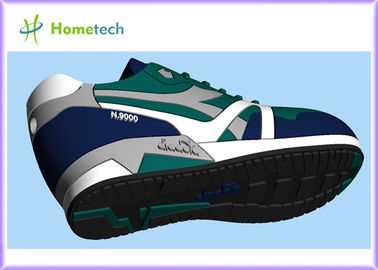 A sapatilha de alta velocidade dada forma personalizou a movimentação do flash de USB, CHAVES dadas forma sapata do PVC USB