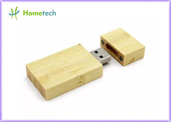 Vara instantânea de madeira de bambu da memória da movimentação de USB 2,0 32GB 64GB para o disco de Pen Drives Photography U dos presentes de casamento