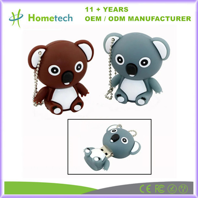 comprar Koala 3D 32GB Disco flash USB personalizado Presentes Pen Drive Custom PVC USB Stick Fabricação em linha