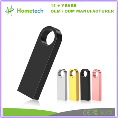 comprar USB 2.0/3.0 Metal Thumb Drive 8GB/16GB/32GB/64GB/128GB Prata/Ouro/Ouro Rosa para Windows Mac OS Linux Fabricação em linha