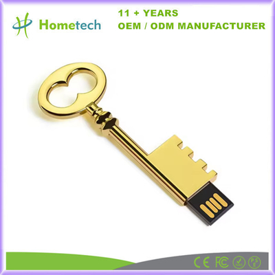 comprar Chave clássica em forma de polegar de metal Drive à prova d'água armazenamento de dados prata ouro cobre chips de grau A Fabricação em linha
