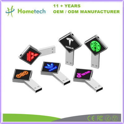 comprar Iluminar o seu logotipo Perfeito Promoção Regalo Metal USB Flash Drive com USB 2.0/3.0 Interface Fabricação em linha