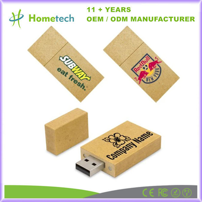 comprar Disco flash USB de madeira personalizado com capacidades de 8GB a 256GB de chips de grau A Fabricação em linha