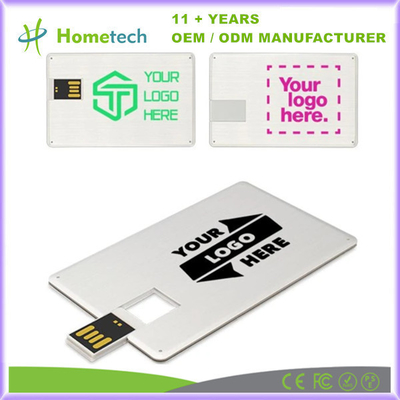 comprar Cartão de visita USB Flash Drive com impressão de logotipo e OEM aceito Fabricação em linha