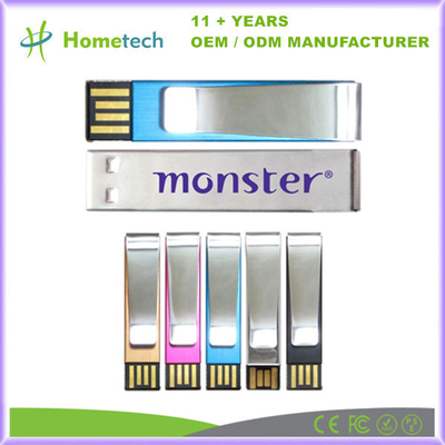 comprar 2GB / 4GB Cold Paper Clip USB Stick com velocidade de transferência de dados e faixa de temperatura 0-70C Fabricação em linha