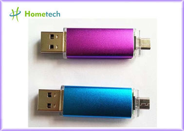 comprar Movimentação do flash de USB do telefone celular do OEM, micro movimentação do flash de USB do porto duplo com o micro Usb para Android Fabricação em linha