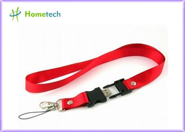 comprar o flash vermelho de USB da correia 32GB conduz a memória 2,0 para a colar, gravada Fabricação em linha