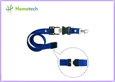 comprar o flash azul de USB da correia 8gb/16gb conduz a capacidade alta para o corpo docente ou o estudante de uma escola Fabricação em linha