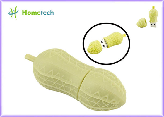 comprar Movimentação instantânea personalizada plástica 4GB 8GB 4.3x1.3cm do PVC USB de Shell do amendoim Fabricação em linha