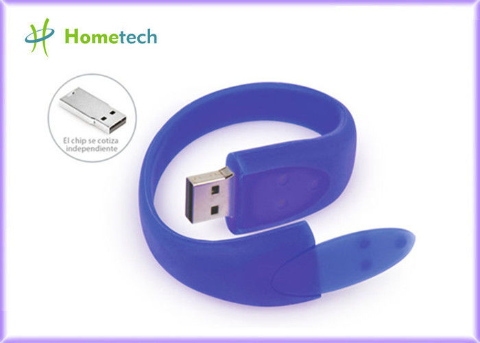 Vara maioria de Wirstband USB da movimentação do flash de USB do punho do silicone 1gb para o presente relativo à promoção