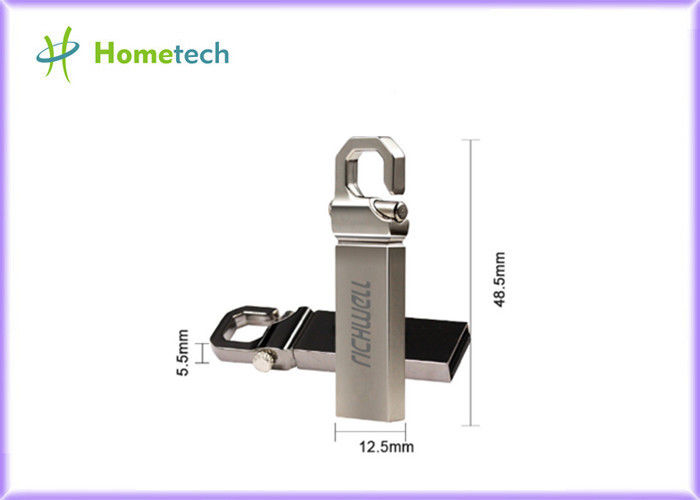 Apoio da capacidade total da memória de USB do metal do disco da arma mini multi - separação e acesso da senha
