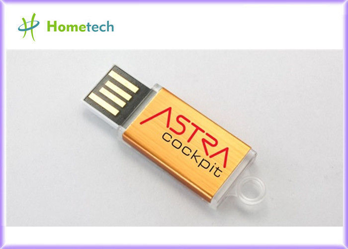 Movimentação plástica 4GB 8GB do flash de USB do retângulo dos artigos de papelaria do escritório, USB 2,0
