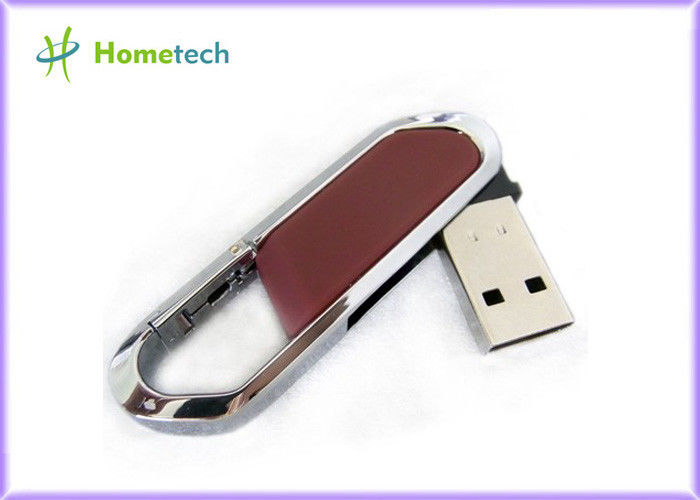 Varas de USB da torção de Brown do metal, movimentação de alta velocidade personalizada do flash de 4G USB