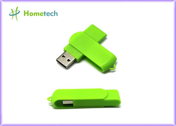 Terno verde plástico das varas de USB da torção para o Windows 2000, gravado