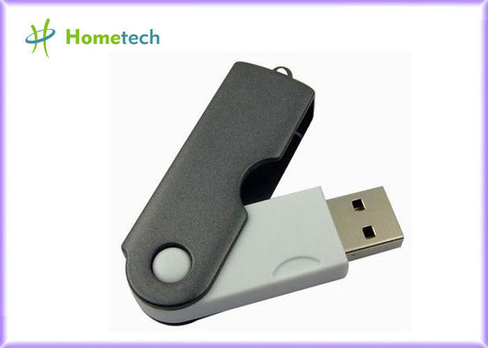 Silkscreen plástico do logotipo das varas de USB da torção, cartão de memória da movimentação da pena