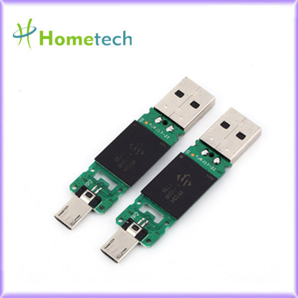 Metal/plástico da movimentação do flash de USB do telefone celular das microplaquetas de OTG sem abrigar a caixa